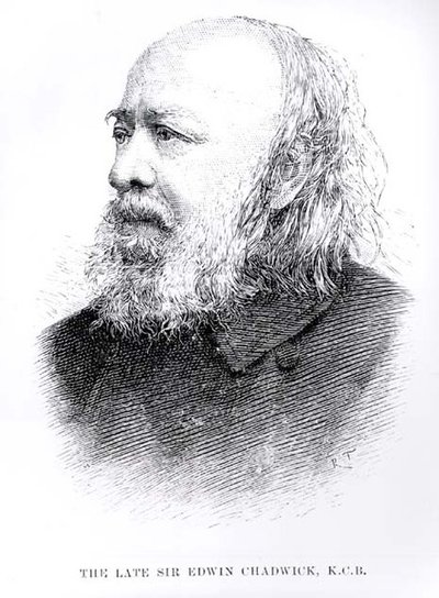 The Late Sir Edwin Chadwick by English School